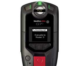 G7 Portable Gas Monitor for Connected Worker Safety and Live Alerts